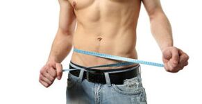 Homme sans ventre